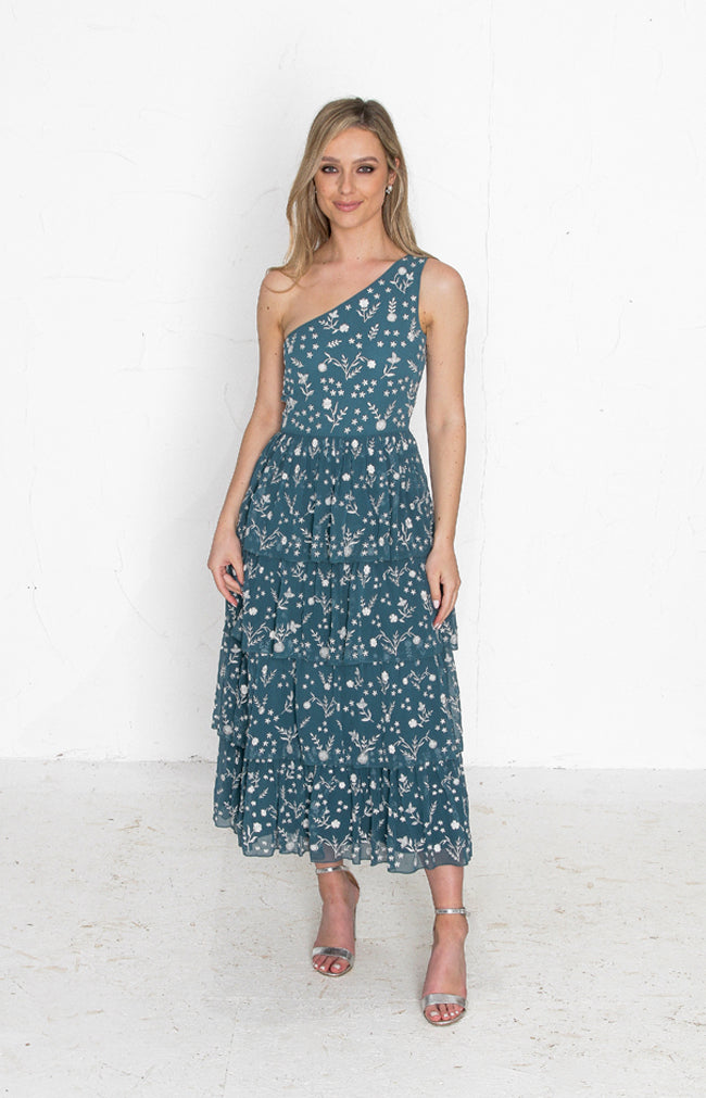 Rebecca Dress - Teal