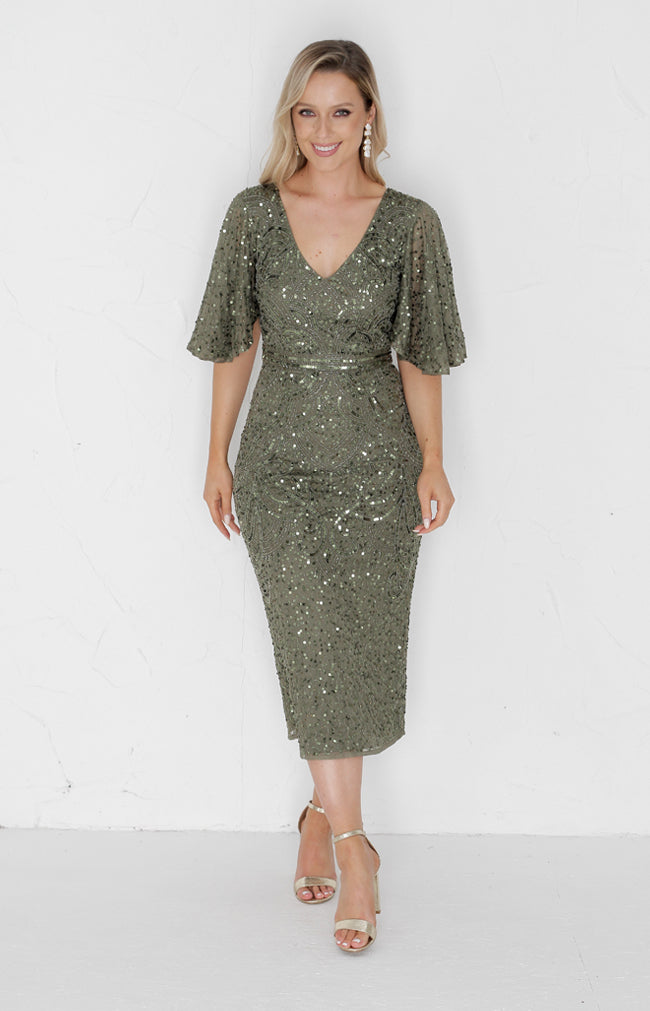 Gwen Dress - Olive