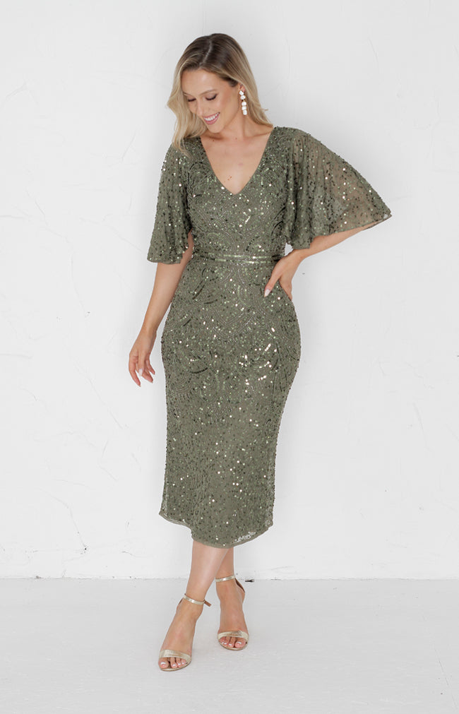 Gwen Dress - Olive