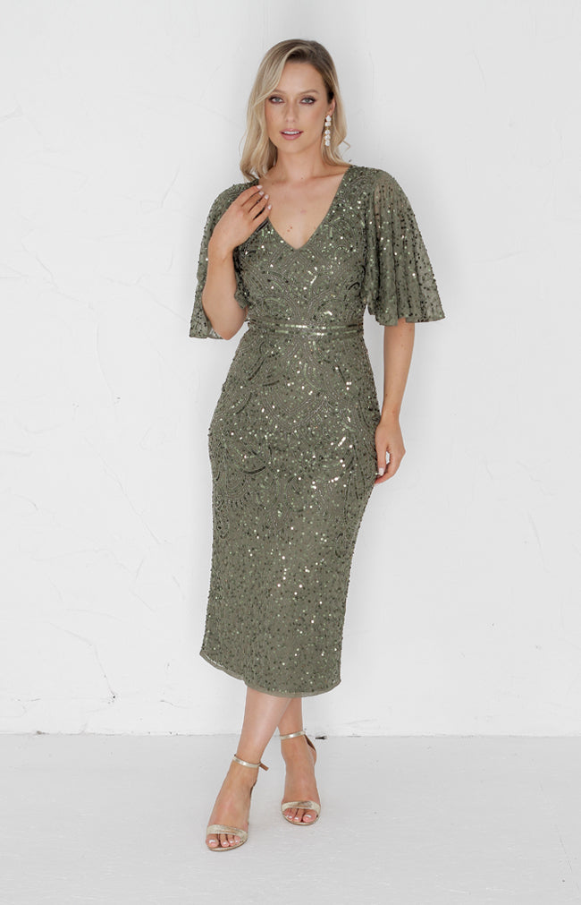 Gwen Dress - Olive