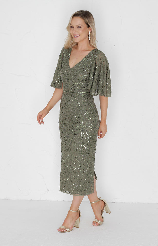 Gwen Dress - Olive
