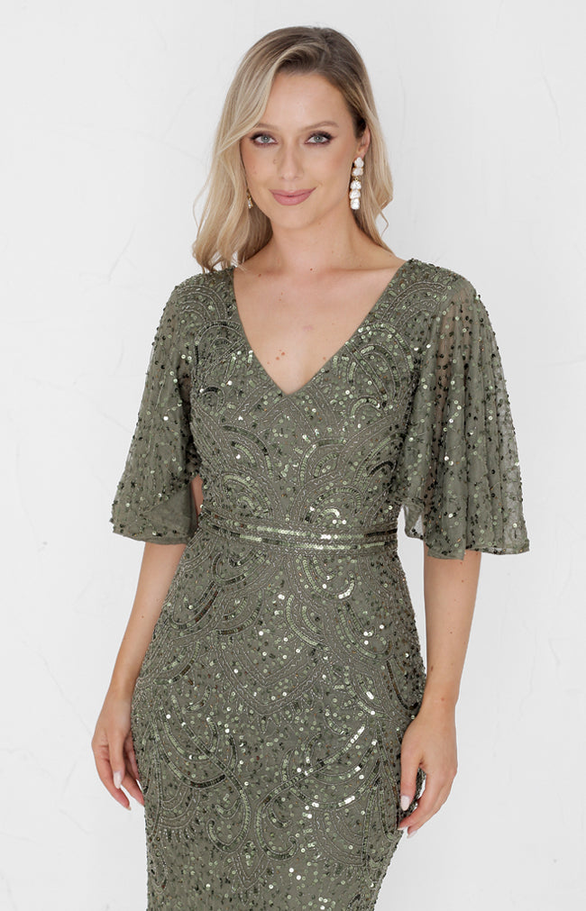 Gwen Dress - Olive
