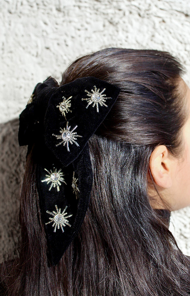 Paige Headpiece  - Black