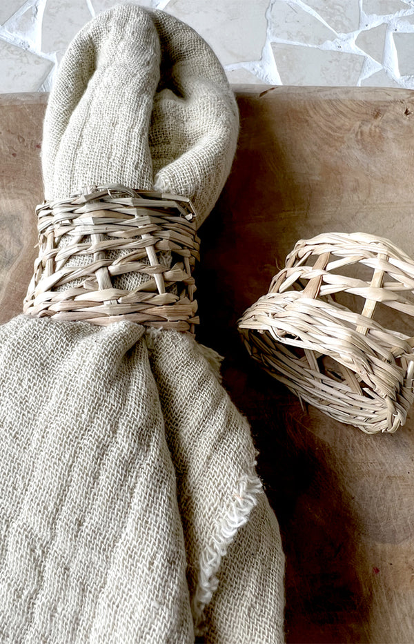 Napkin - Double weave - Sand