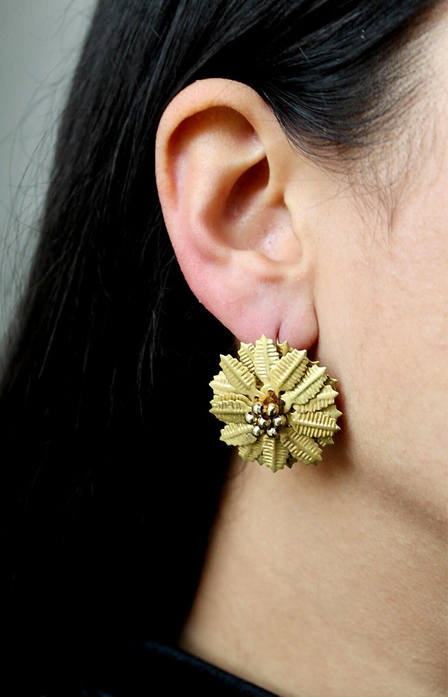 Poppy Earrings - Gold