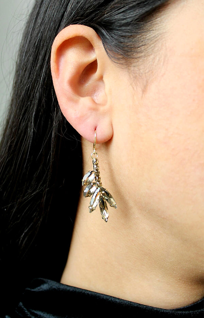 Indra Earrings - Bronze