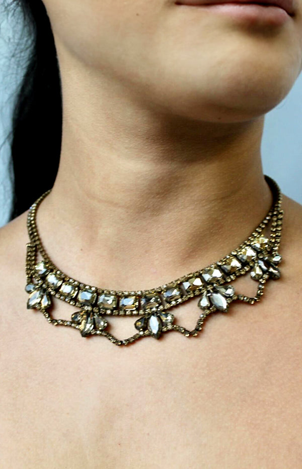 Kinari Necklace - Antique Gold