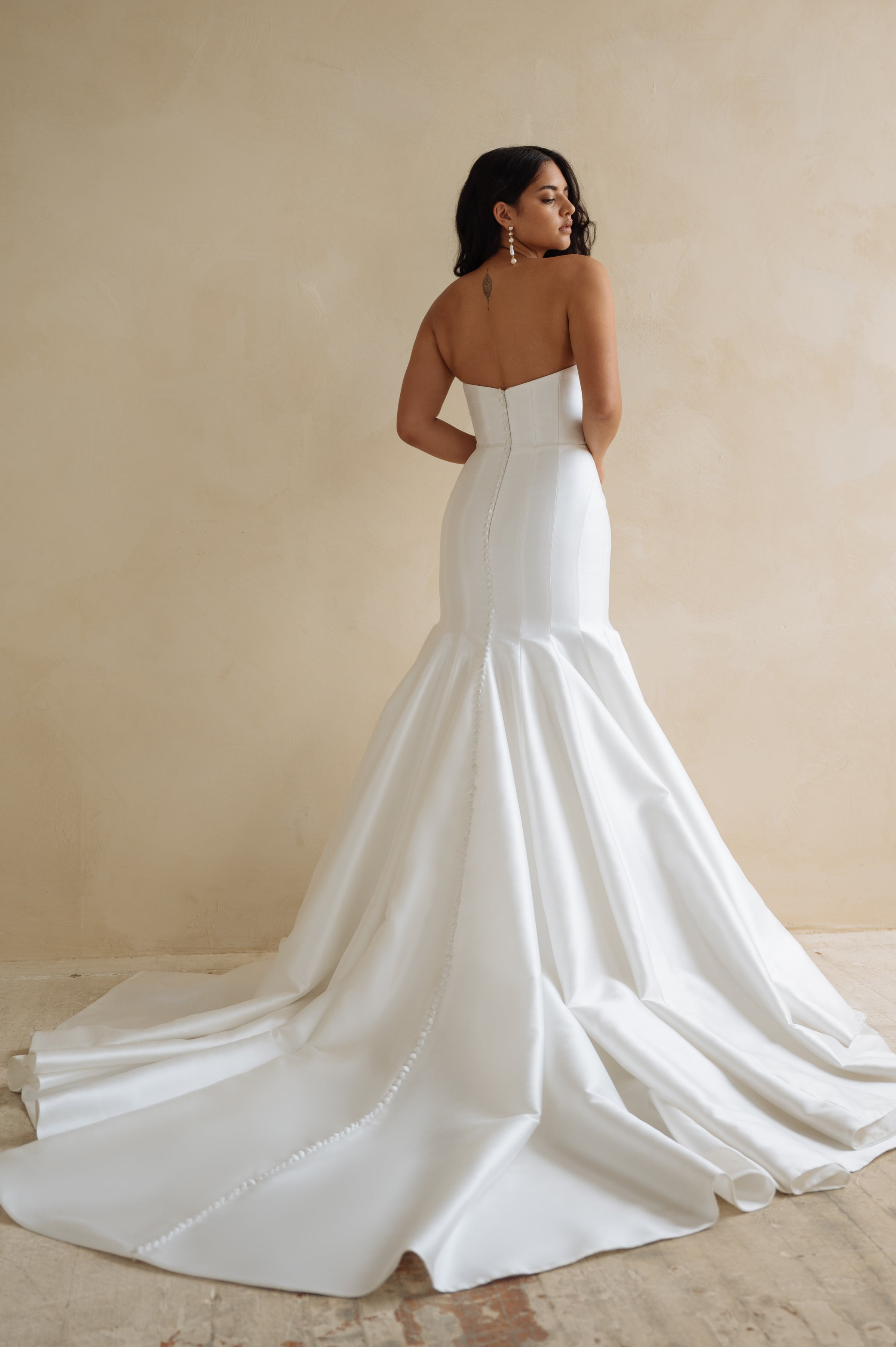 Lucia Bridal Gown (Jewel Cape)