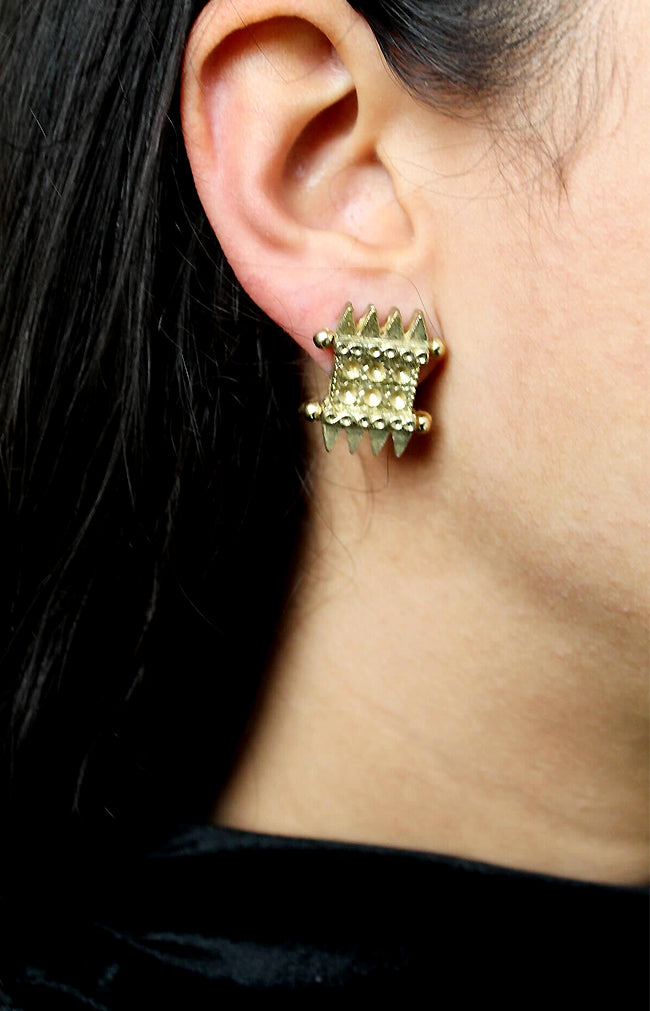 Mae Earrings - Gold
