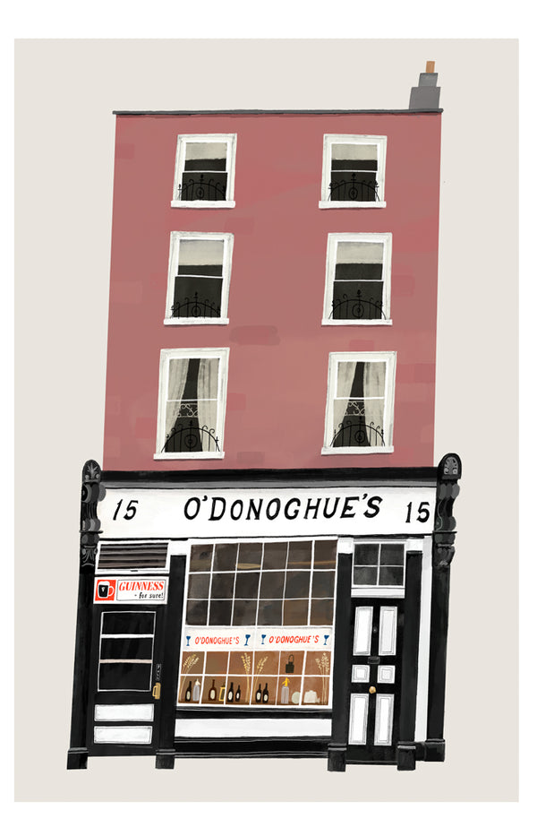 O'Donoghues Pub Art Print