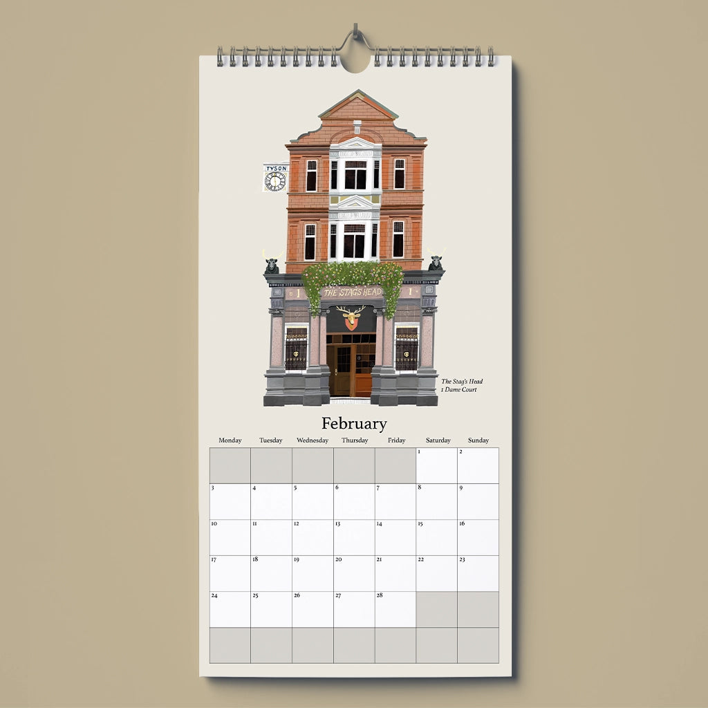 Pubs of Dublin 2025 Calendar