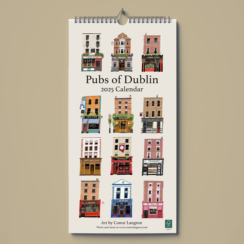 Pubs of Dublin 2025 Calendar