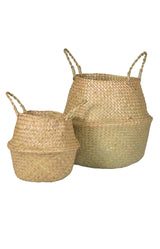 Natural grass basket