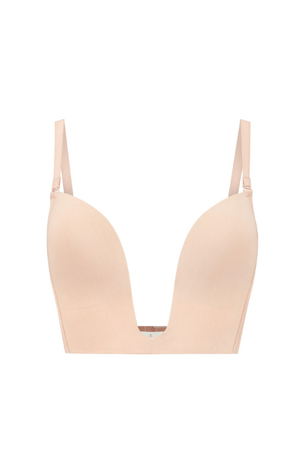 Ultra Plunge Bra - Beige