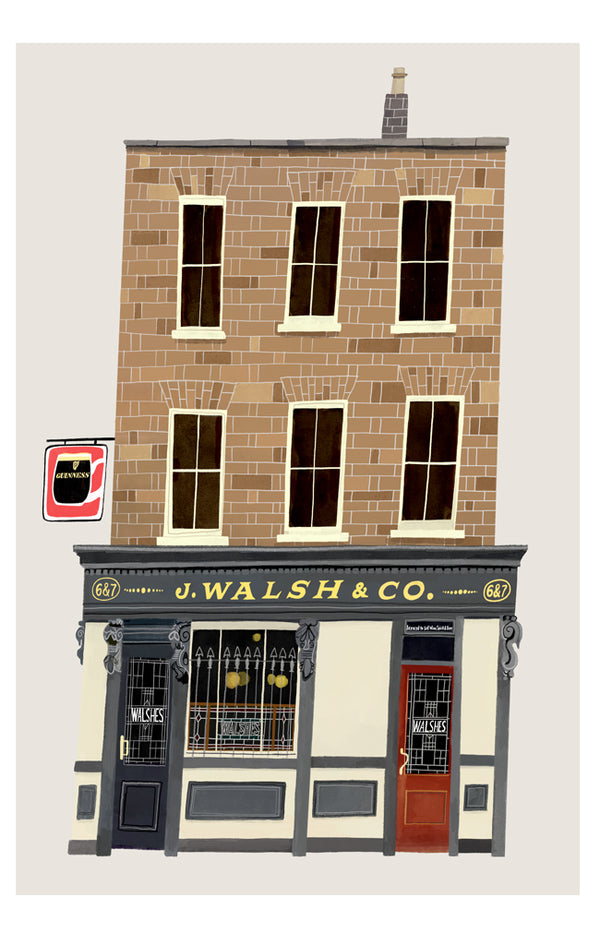 Walsh's Pub Print