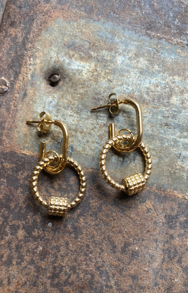 Malva Earrings - Gold Plated