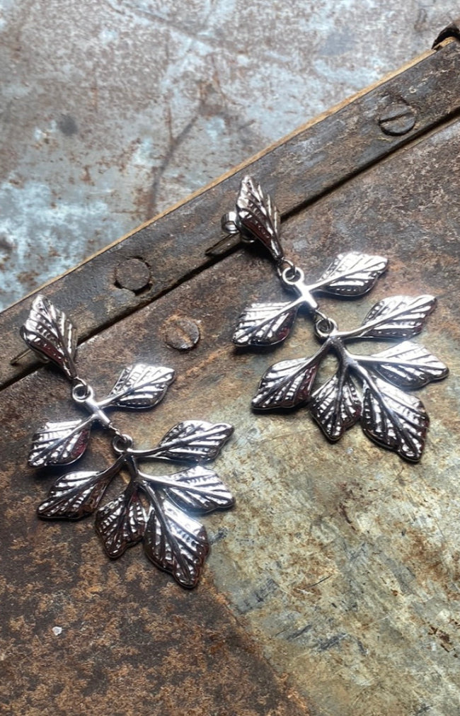 Julieta Earrings - Silver Plated