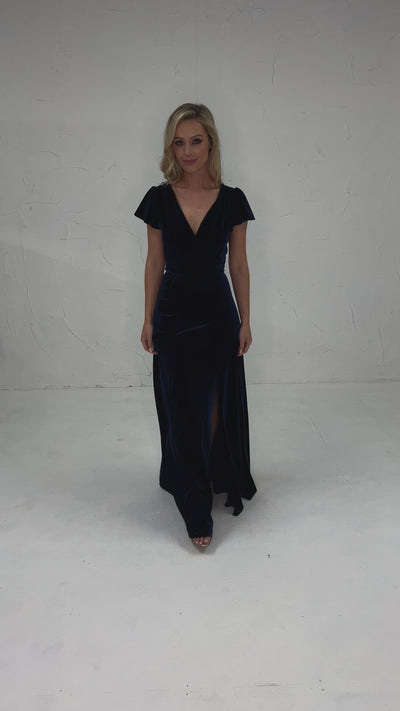 Tallie Velvet Gown