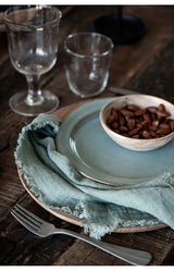Double Weave Napkin - Dusty Green
