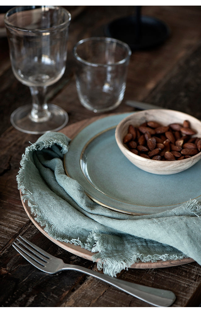 Double Weave Napkin - Dusty Green