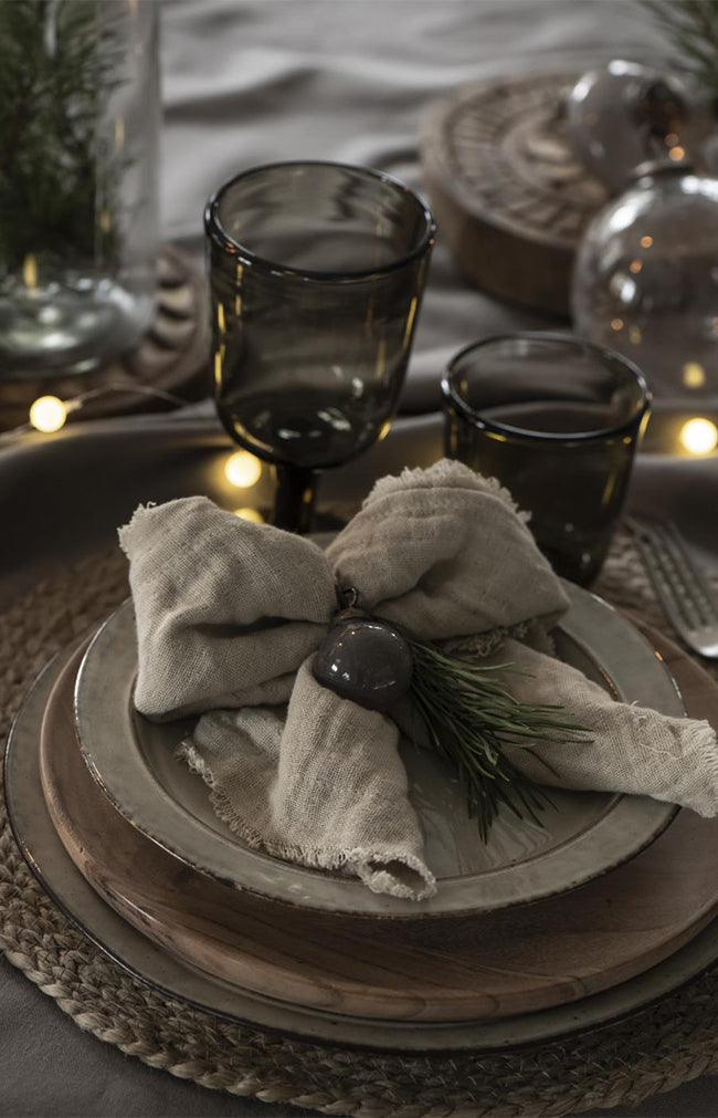 Napkin - Double weave - Sand