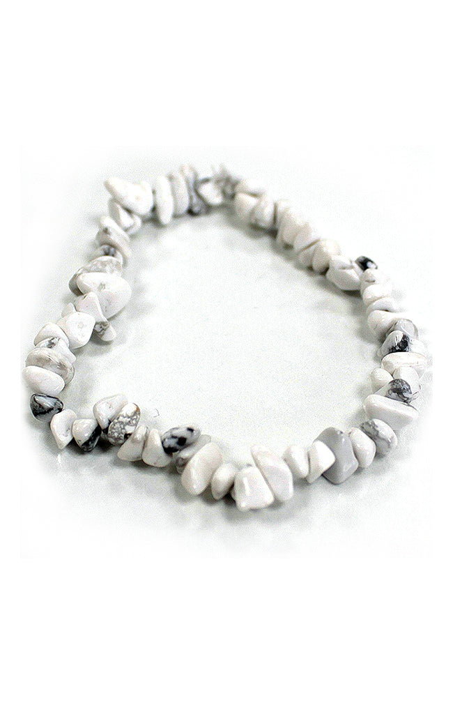 White Jasper Chipstone Bracelet