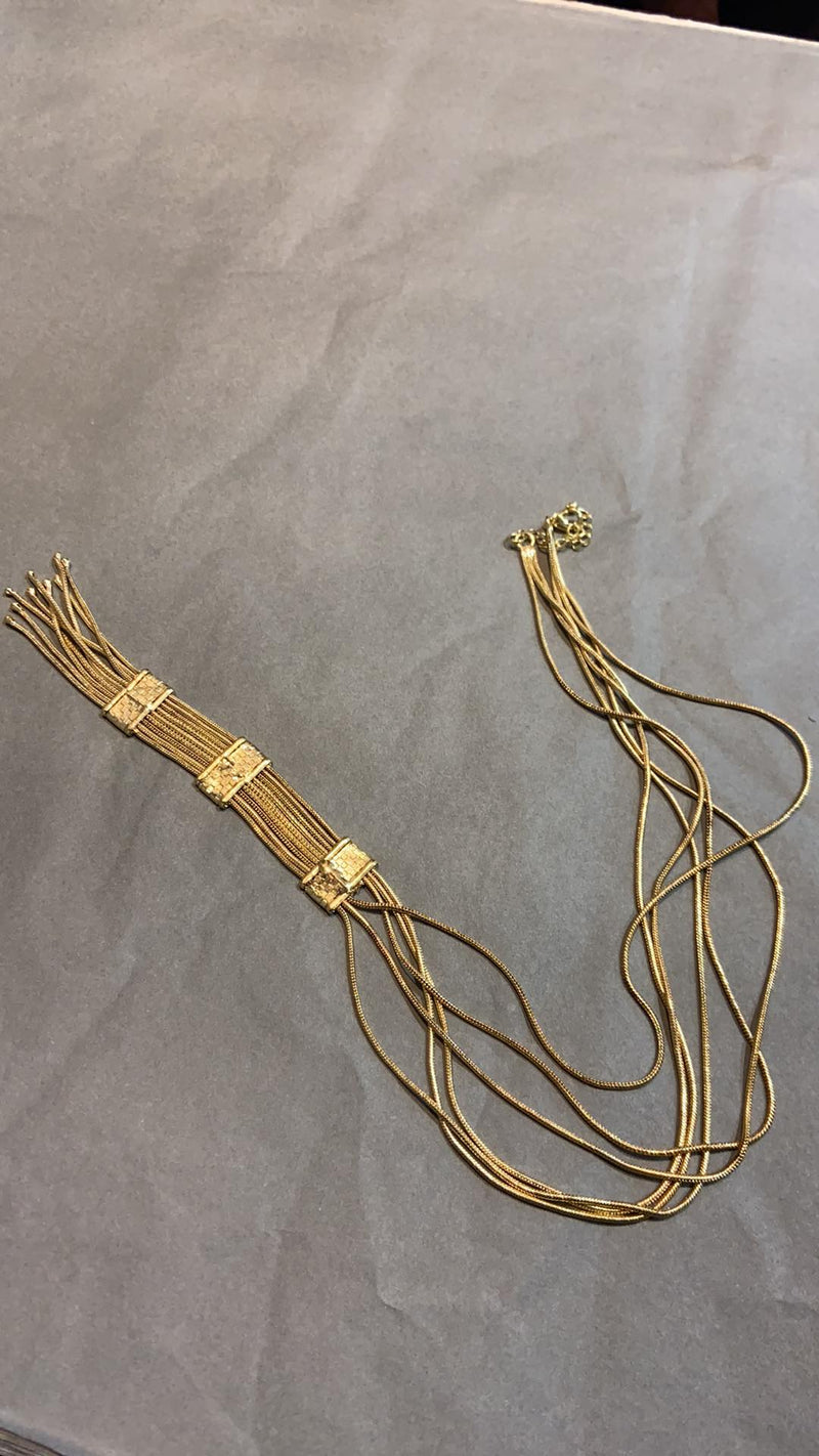 Jaipur Gold Handmade Brass Necklace