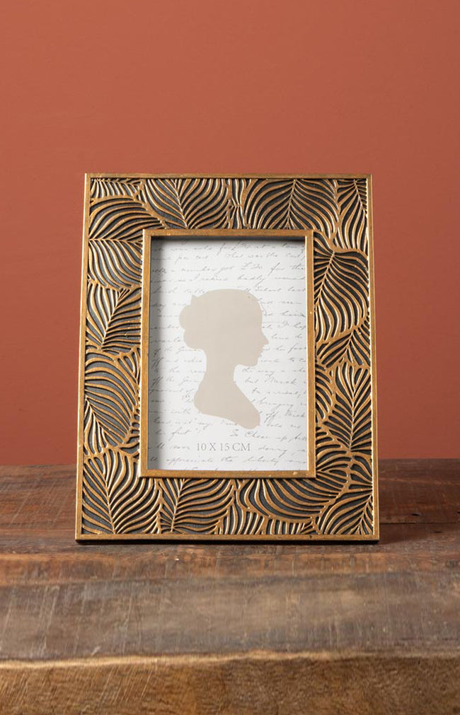 Photo frame exotic leaves (10x15)