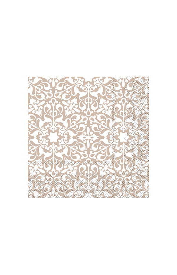 Napkin w/ Pattern - Linen