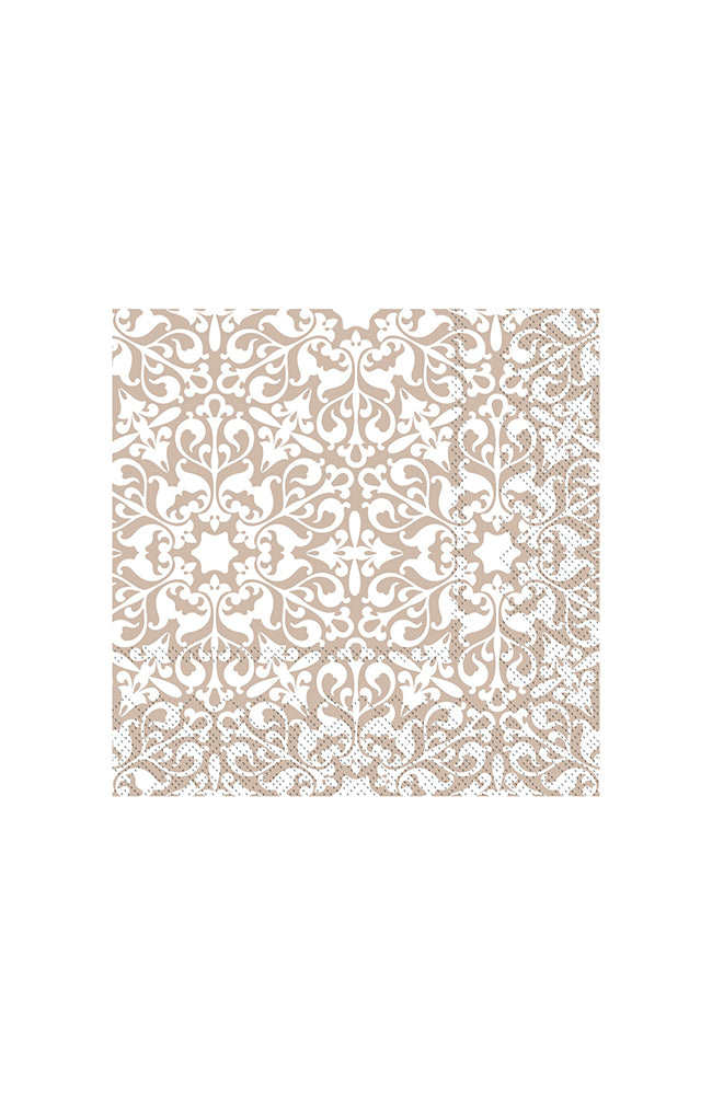 Napkin w/ Pattern - Linen