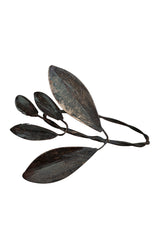 Small Antique Leaves Napkin Ring