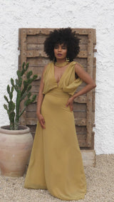 Daisy Gown - Sand