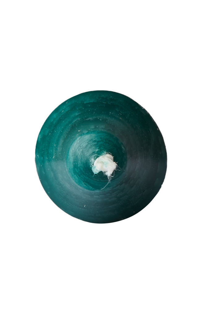 Rustic Candle - D2.2xH18cm - Dark Green