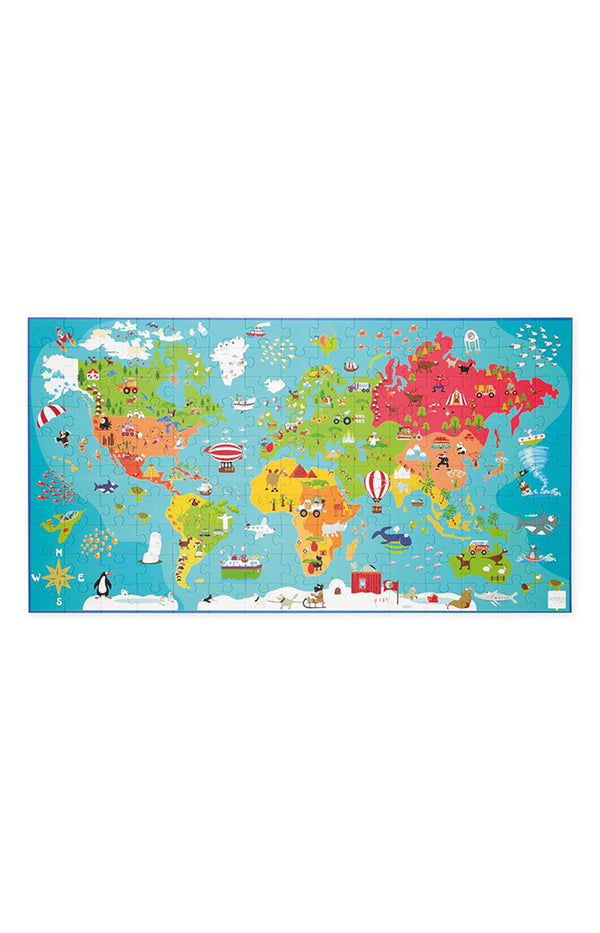Puzzle World Map