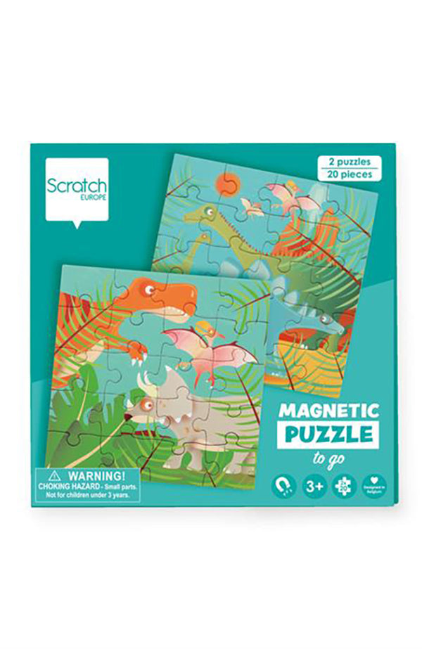 Magnetic Puzzle Book - Dinosaurs