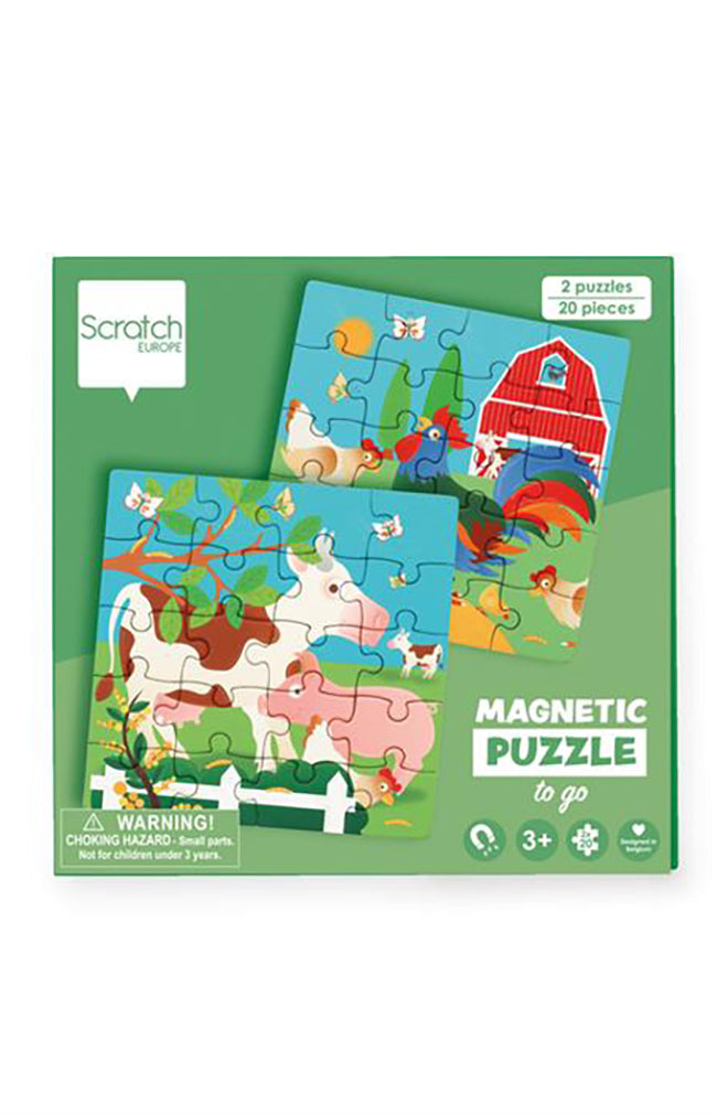 Magnetic Puzzle Book - Farm