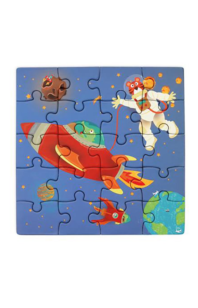 Magnetic Puzzle Book - Space