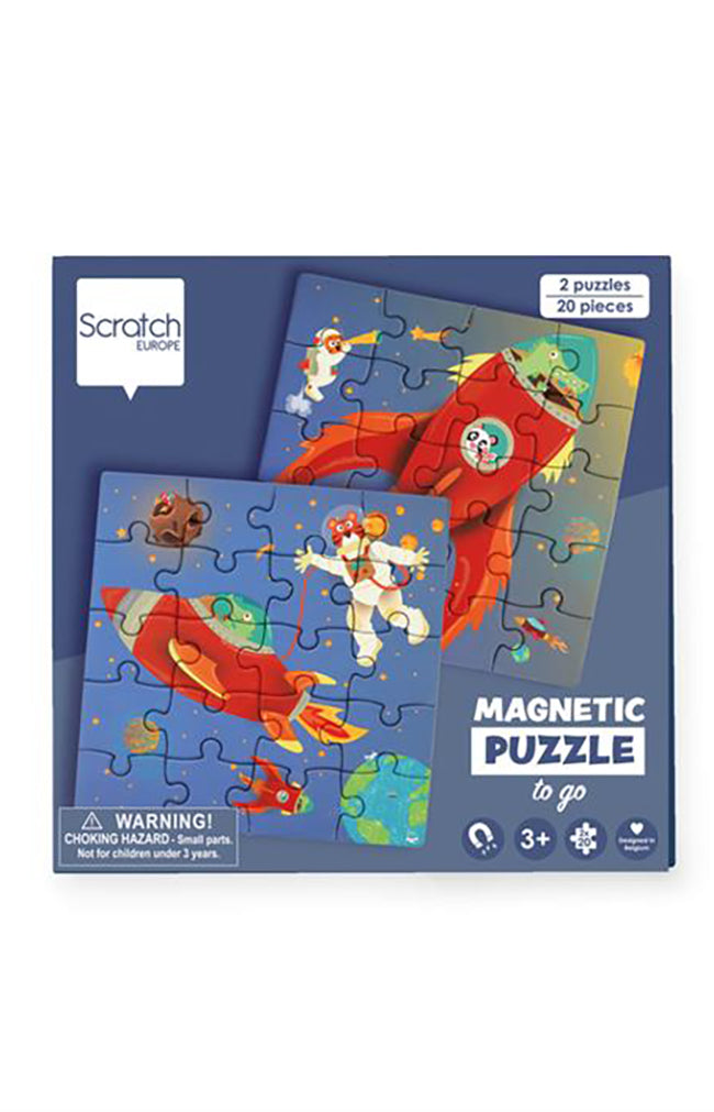 Magnetic Puzzle Book - Space
