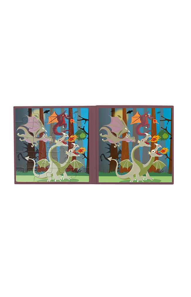 Magnetic Puzzle Book - Dragons