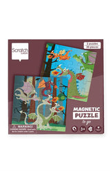 Magnetic Puzzle Book - Dragons