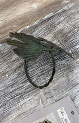 Antique Leaves Napkin Ring