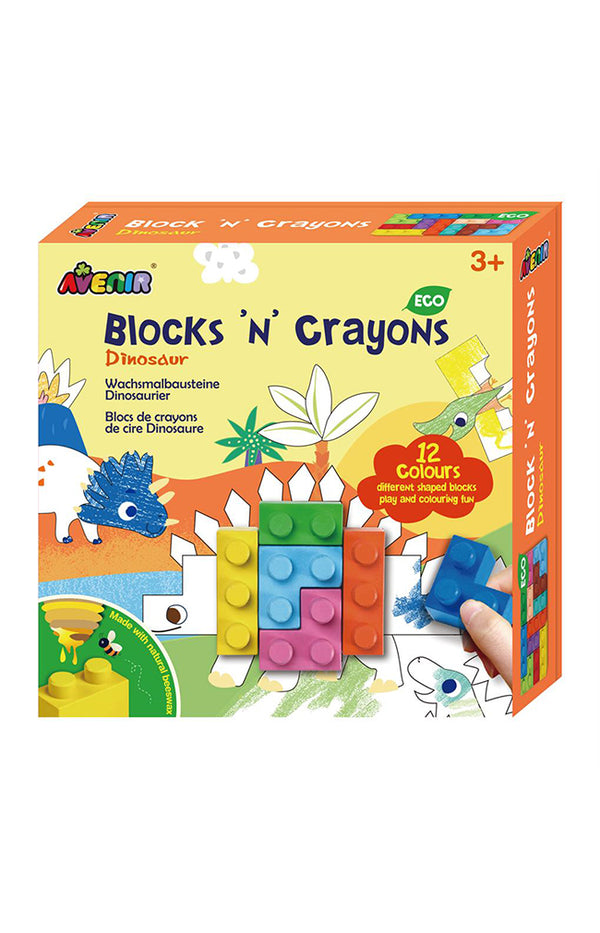 Blocks 'N Crayons - Dino