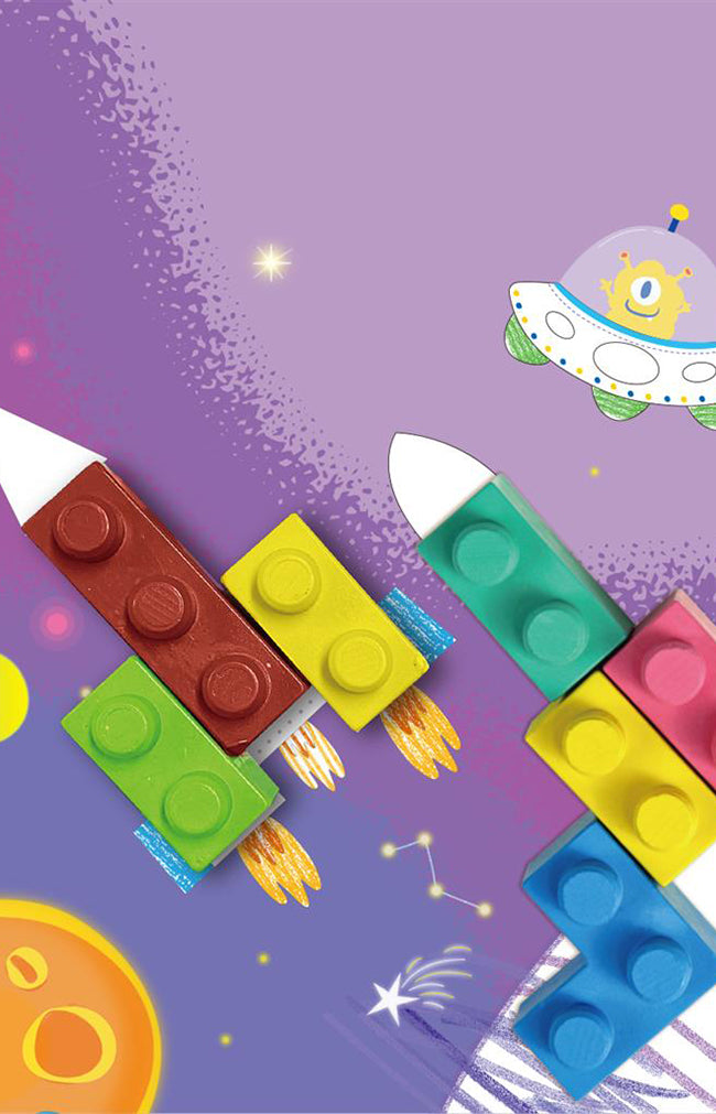 Blocks 'N Crayons - Space