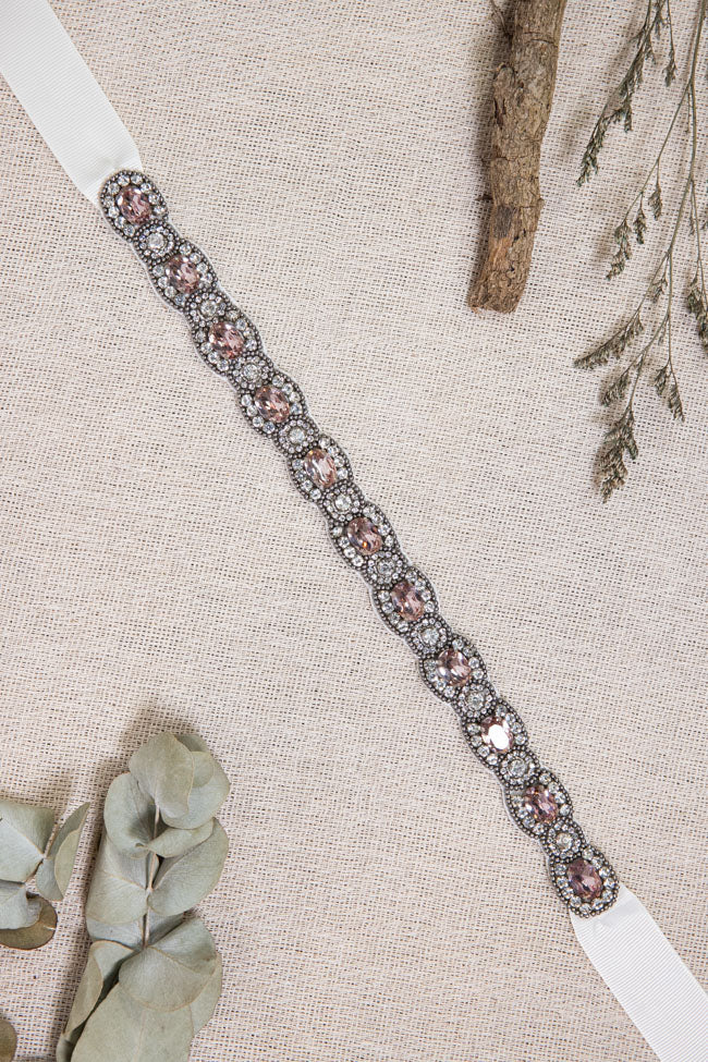 Zorra Beaded Belt - Ivory