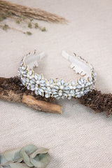 Zorya Beaded Headband - Sage