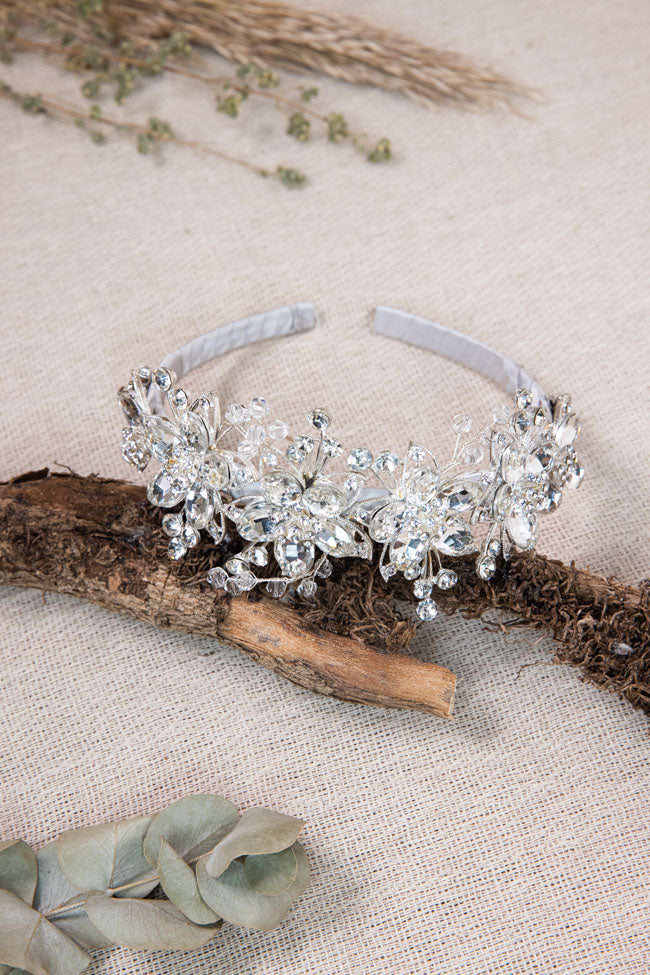 Monique Headband  - Silver
