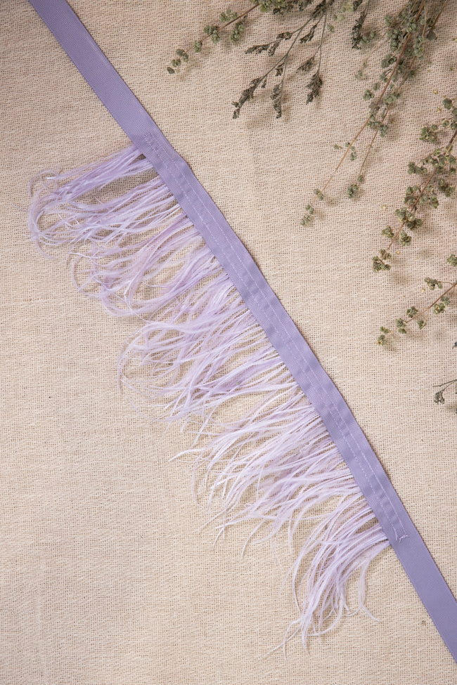 Feather Belt - Lavender