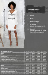 Aryana Hand Beaded Mini Dress - Gold