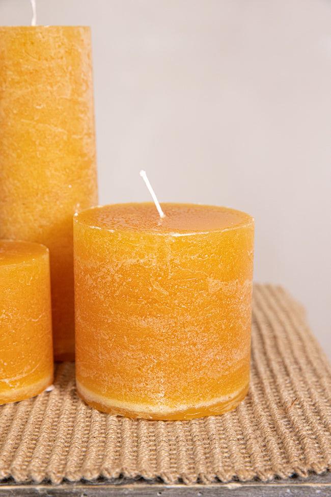 Cote Candle - Ocra - 10x10