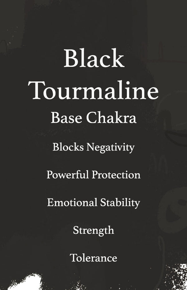 Black Tourmaline Crystal Tumblestones